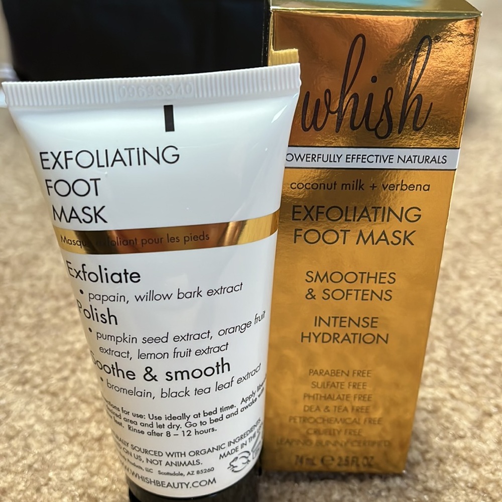 Whish foot mask